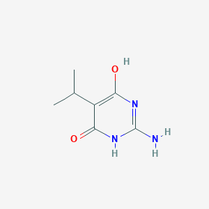 molecular formula C7H11N3O2 B1593074 2-氨基-4,6-二羟基-5-异丙基嘧啶 CAS No. 500161-23-9