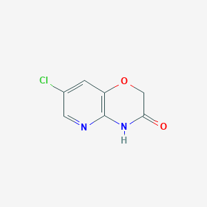 molecular formula C7H5ClN2O2 B1593078 7-氯-2H-吡啶并[3,2-b][1,4]恶嗪-3(4H)-酮 CAS No. 205748-05-6