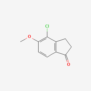 B1593092 4-Chloro-5-methoxy-2,3-dihydro-1H-inden-1-one CAS No. 944109-65-3