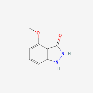 molecular formula C8H8N2O2 B1593131 4-Methoxy-1H-indazol-3(2H)-on CAS No. 1000342-89-1