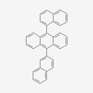 molecular formula C34H22 B1593206 9-(Naphthalen-1-yl)-10-(naphthalen-2-yl)anthracene CAS No. 855828-36-3