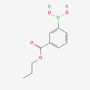 molecular formula C10H13BO4 B1593218 3-(Propoxycarbonyl)phenylboronic acid CAS No. 850568-78-4