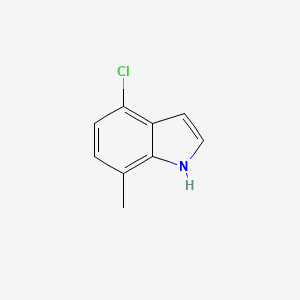 B1593264 4-Chloro-7-methyl-1H-indole CAS No. 61258-70-6