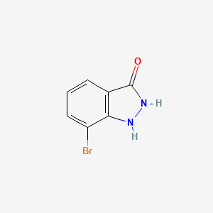 molecular formula C7H5BrN2O B1593266 7-溴-1H-吲唑-3-醇 CAS No. 887578-57-6