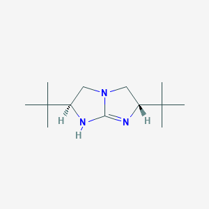 molecular formula C13H25N3 B1593269 (2S,6S)-2,6-Di-tert-butyl-2,3,5,6-tetrahydro-1H-imidazo[1,2-a]imidazole CAS No. 877773-38-1