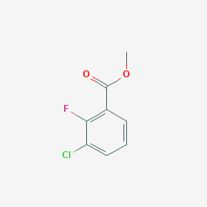 molecular formula C8H6ClFO2 B1593273 3-氯-2-氟苯甲酸甲酯 CAS No. 773874-05-8