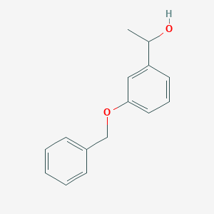 molecular formula C15H16O2 B1593290 1-(3-(苯氧基)苯基)乙醇 CAS No. 320727-36-4
