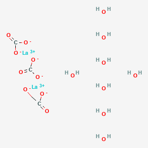 molecular formula C3H16La2O17 B1593329 碳酸镧八水合物 CAS No. 6487-39-4