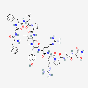 molecular formula C69H103N19O14 B1593330 Granuliberin R CAS No. 64704-41-2