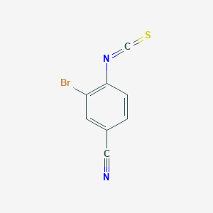 molecular formula C8H3BrN2S B1593336 3-Bromo-4-Isothiocyanato-Benzonitrile CAS No. 1000577-91-2