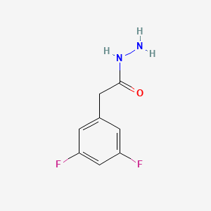 molecular formula C8H8F2N2O B1593347 2-(3,5-Difluorophenyl)acetohydrazide CAS No. 797784-29-3