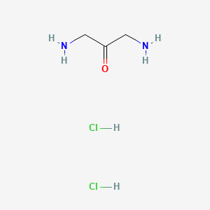 B1593369 2-Propanone, 1,3-diamino-, dihydrochloride CAS No. 61798-04-7