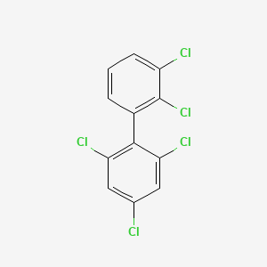 molecular formula C12H5Cl5 B1593390 2,2',3,4',6'-Pentachlorobiphenyl CAS No. 60233-25-2