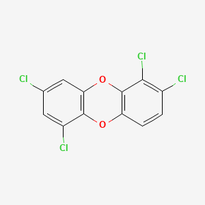 molecular formula C12H4Cl4O2 B1593392 1,2,6,8-四氯二苯并-对-二噁英 CAS No. 67323-56-2