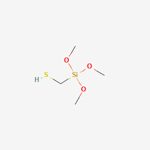 molecular formula C4H12O3SSi B1593400 三甲氧基硅烷甲硫醇 CAS No. 30817-94-8