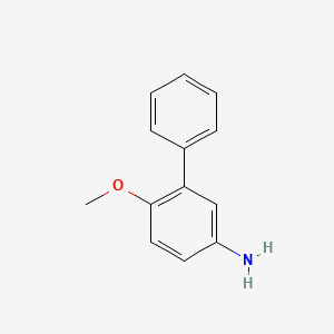 molecular formula C13H13NO B1593401 3-苯基-对-苯胺 CAS No. 56970-26-4