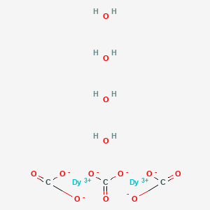 molecular formula C3H8Dy2O13 B1593404 碳酸镝四水合物 CAS No. 38245-35-1