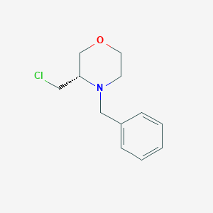 B1593427 (S)-4-Benzyl-3-(chloromethyl)morpholine CAS No. 917572-28-2