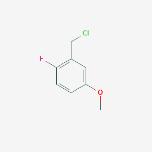 molecular formula C8H8ClFO B1593440 2-氟-5-甲氧基苄基氯 CAS No. 1076197-70-0