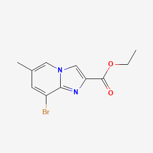 B1593442 Ethyl 8-bromo-6-methylimidazo[1,2-a]pyridine-2-carboxylate CAS No. 847446-55-3