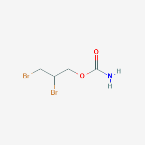 B1593459 2,3-Dibromopropyl carbamate CAS No. 55190-46-0