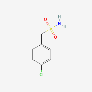 molecular formula C7H8ClNO2S B1593470 (4-氯苯基)甲磺酰胺 CAS No. 71799-35-4