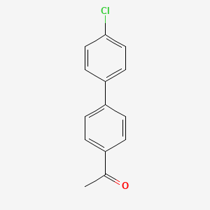 molecular formula C14H11ClO B1593474 4-乙酰基-4'-氯联苯 CAS No. 5002-07-3