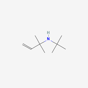 molecular formula C9H19N B1593503 叔丁基-1,1-二甲烯丙基胺 CAS No. 40137-02-8