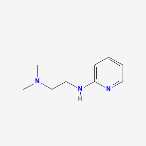 molecular formula C9H15N3 B1593589 2-(2-吡啶基氨基)乙基二甲胺 CAS No. 23826-72-4