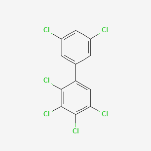 molecular formula C12H4Cl6 B1593595 2,3,3',4,5,5'-Hexachlorobiphenyl CAS No. 39635-35-3