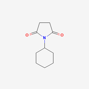 molecular formula C10H15NO2 B1593603 N-(Cyclohexyl)succinimide CAS No. 6301-71-9