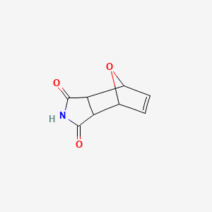 molecular formula C8H7NO3 B1593604 4,7-Epoxy-1H-isoindole-1,3(2H)-dione, 3a,4,7,7a-tetrahydro- CAS No. 6253-28-7