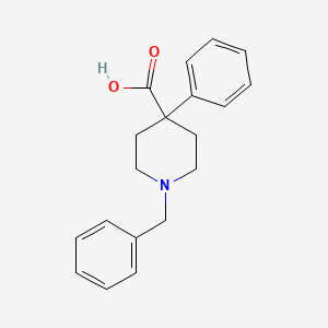 molecular formula C19H21NO2 B1593606 1-Benzyl-4-phenylpiperidine-4-carboxylic acid CAS No. 61886-17-7
