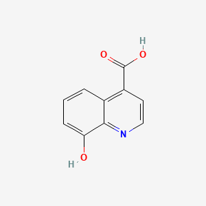 molecular formula C10H7NO3 B1593609 8-Hydroxyquinoline-4-carboxylic acid CAS No. 55698-67-4