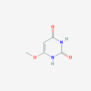 molecular formula C5H6N2O3 B1593612 6-甲氧基嘧啶-2,4(1H,3H)-二酮 CAS No. 29458-38-6