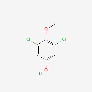 molecular formula C7H6Cl2O2 B1593616 3,5-Dichloro-4-methoxyphenol CAS No. 56680-68-3