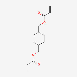 molecular formula C14H20O4 B1593631 1,4-环己烷二基(亚甲基)二丙烯酸酯 CAS No. 67905-41-3