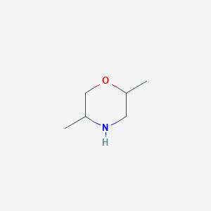 molecular formula C6H13NO B1593661 2,5-Dimethylmorpholine CAS No. 106-56-9