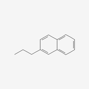 molecular formula C13H14 B1593662 2-丙基萘 CAS No. 2027-19-2
