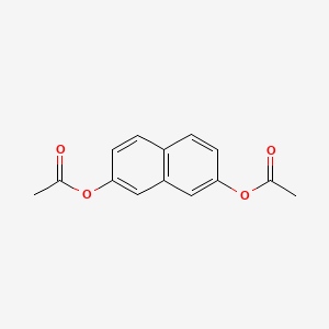 molecular formula C14H12O4 B1593672 2,7-Diacetoxynaphthalene CAS No. 22472-26-0