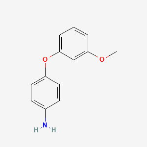 molecular formula C13H13NO2 B1593674 4-(3-甲氧基苯氧基)苯胺 CAS No. 56705-86-3