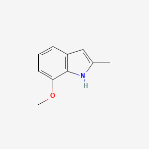 molecular formula C10H11NO B1593696 7-methoxy-2-methyl-1H-indole CAS No. 53512-46-2