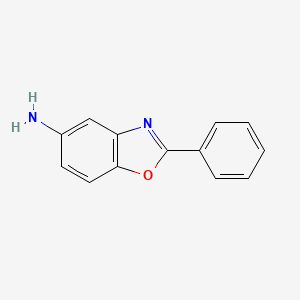 B1593697 2-Phenyl-1,3-benzoxazol-5-amine CAS No. 41373-37-9