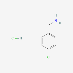 molecular formula C7H9Cl2N B1593705 4-Chlorobenzylamine hydrochloride CAS No. 42365-43-5