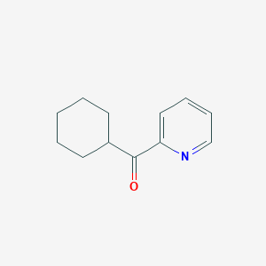 molecular formula C12H15NO B1593709 Cyclohexyl 2-pyridyl ketone CAS No. 6602-64-8