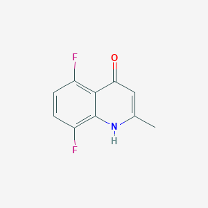 molecular formula C10H7F2NO B1593713 5,8-Difluoro-2-methylquinolin-4-ol CAS No. 288151-26-8