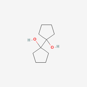 molecular formula C10H18O2 B1593715 1,1'-Bicyclopentyl-1,1'-diol CAS No. 5181-75-9
