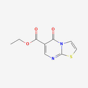 molecular formula C9H8N2O3S B1593720 5-氧代-5H-噻唑并[3,2-a]嘧啶-6-羧酸乙酯 CAS No. 32278-52-7