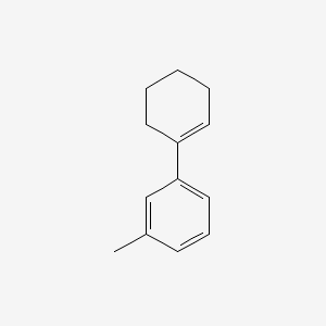 molecular formula C13H16 B1593722 m-Cyclohexen-1-yltoluene CAS No. 22618-50-4