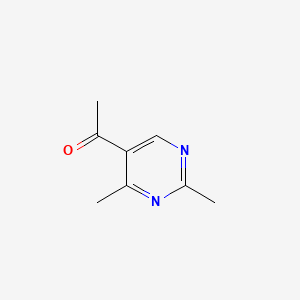 molecular formula C8H10N2O B1593727 5-Acetyl-2,4-dimethylpyrimidine CAS No. 55933-85-2
